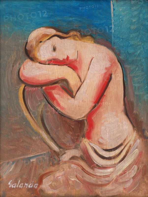 Seated Model, 1936-1937.