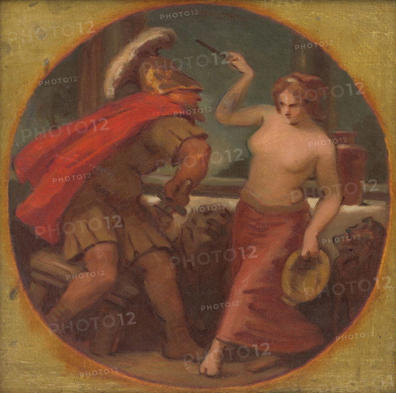 Round Study of Composition from Roman History, after 1900.