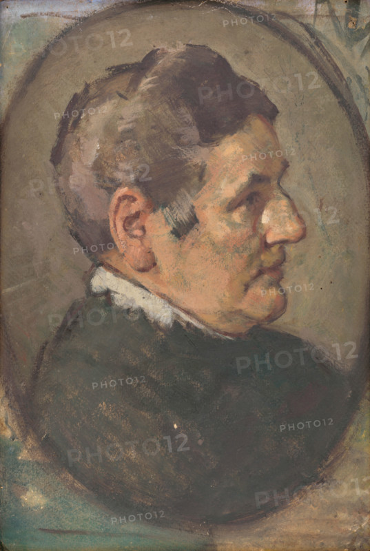 Portrait Study - Oval, around 1910.