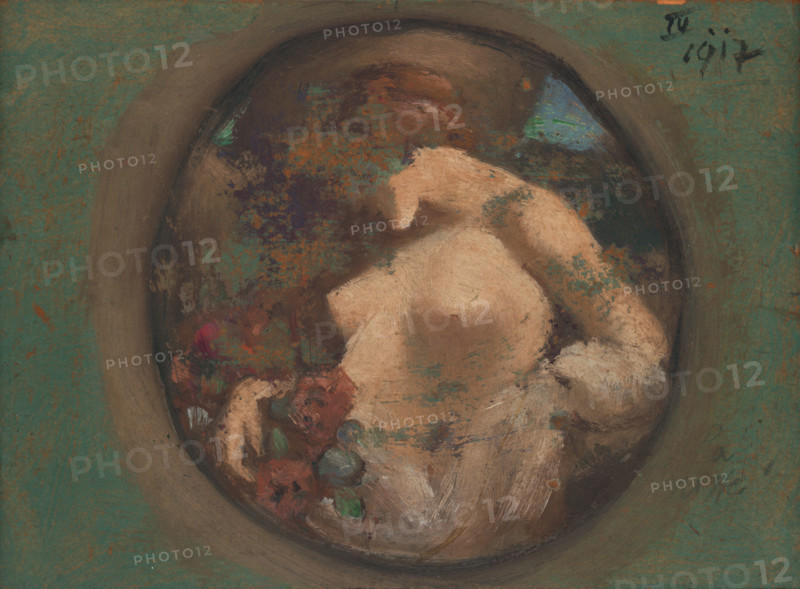 Study for the Painting 'Night', 1917.