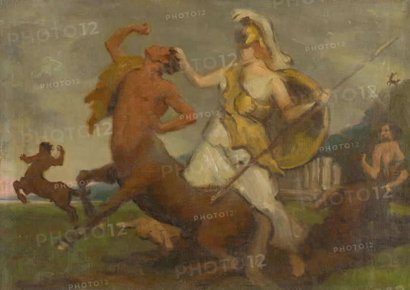Pallas Athena Fighting Centaurs, after 1900.