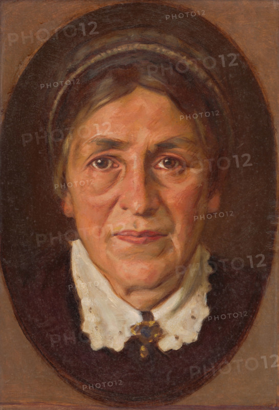 Portrait of Elena Marótha Soltésová, around 1925.