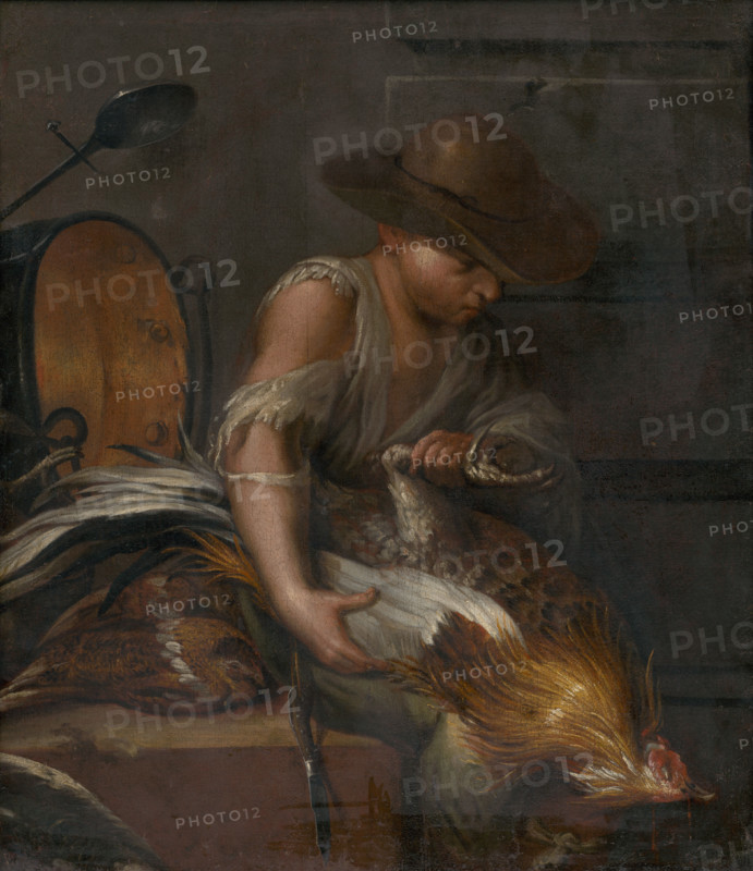 Boy with Poultry, 1600-1800.