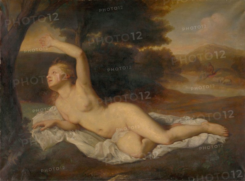 Reclining Nude, 1830-1840.