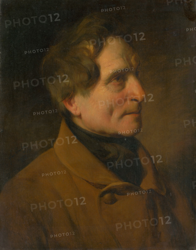 Portrait of a Man in a Brown Coat, before 1850.