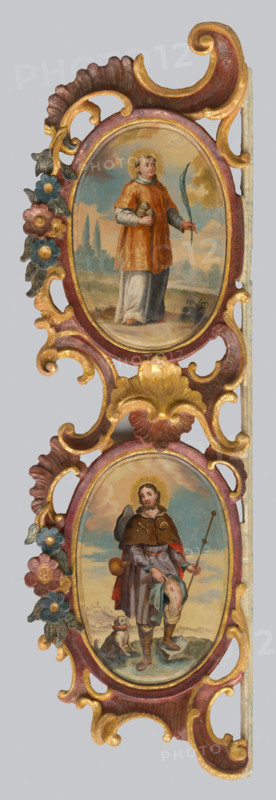 Altar of Martyr Saints Stephen and Roch, 1750-1800.