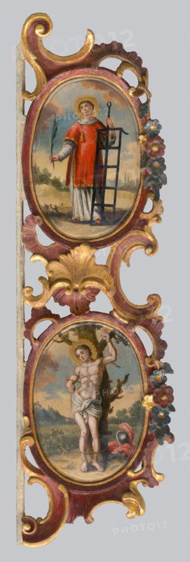 Altar of Martyrs - Saint Roch and Stephen, 1750-1800.