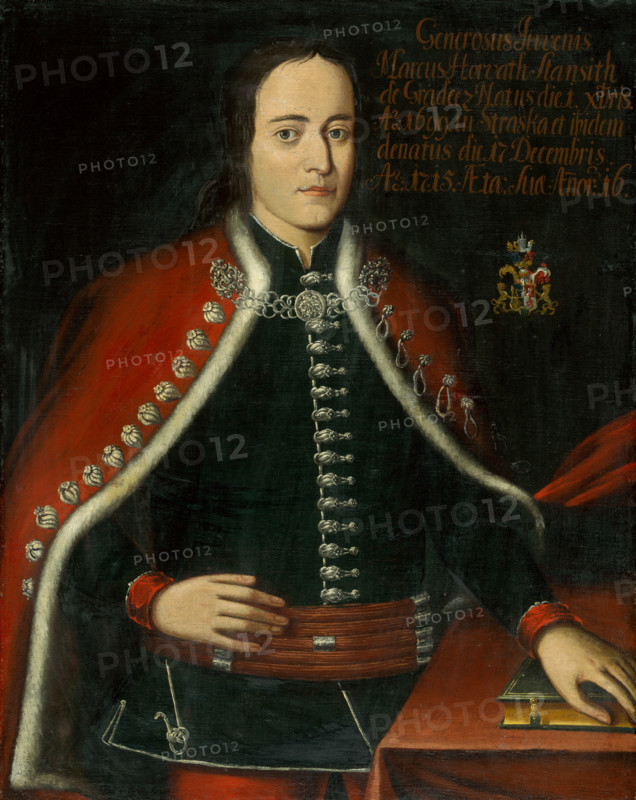 Marek Horváth-Stancic in Zeman Costume as a 16-Year-Old, 1715.