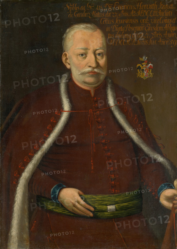 Portrait of Imrich Horváth-Stansith, early 18th century.