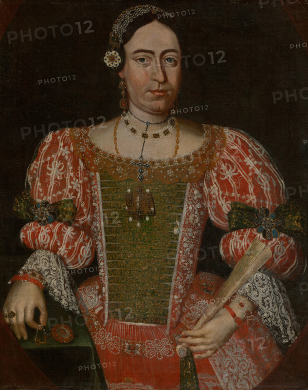 Portrait of Alzbeta Thoma, 1700-1730.