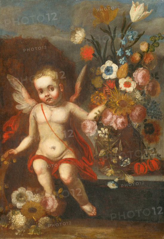 Still Life with Amor II, 1745-1755.