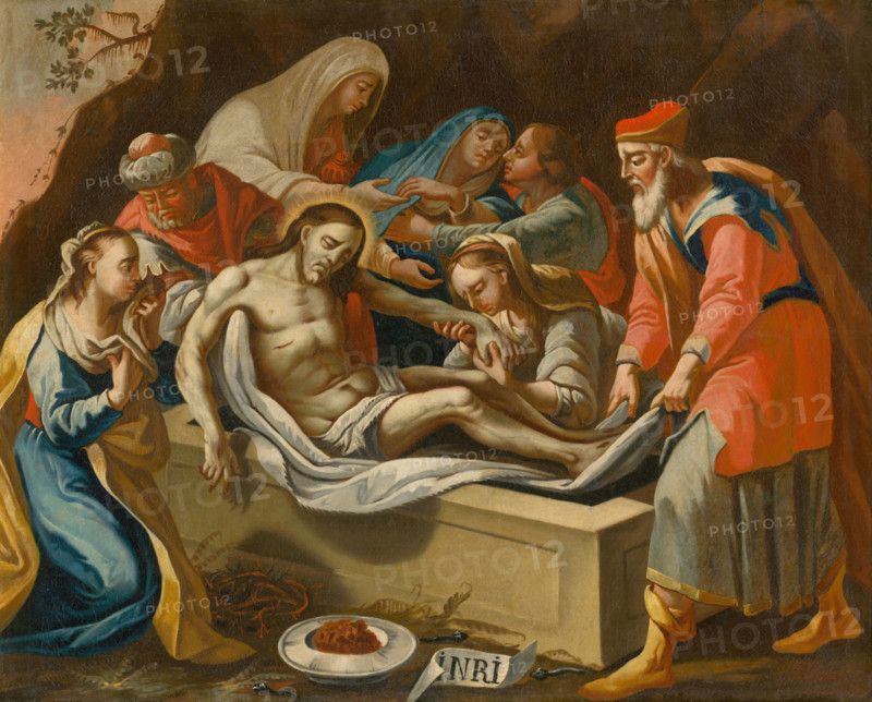 Entombment of Christ, 18th century.