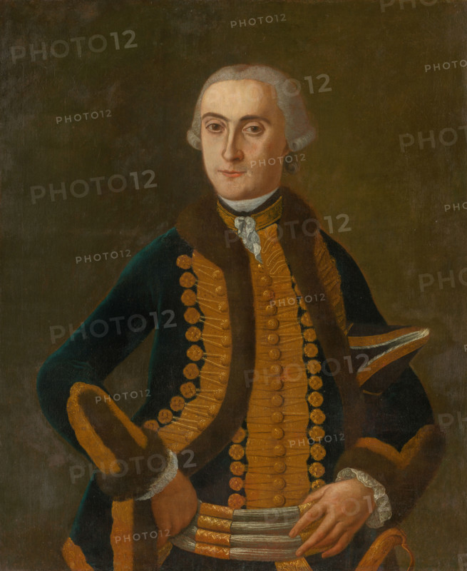 Portrait of L. Berzeviczy, around 1742.