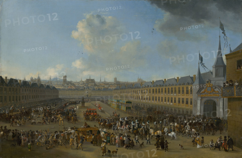 Tournament at the Place des Vosges in Paris, 1665.