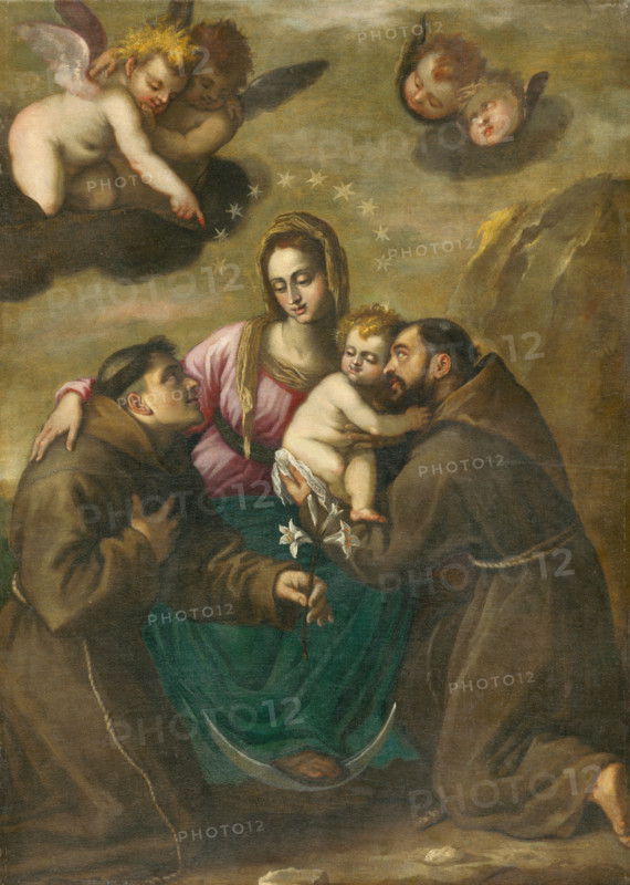 Immaculata with Saints, 1670-1680.