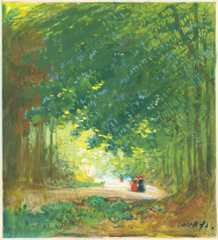 In the Park, 1890-1910.