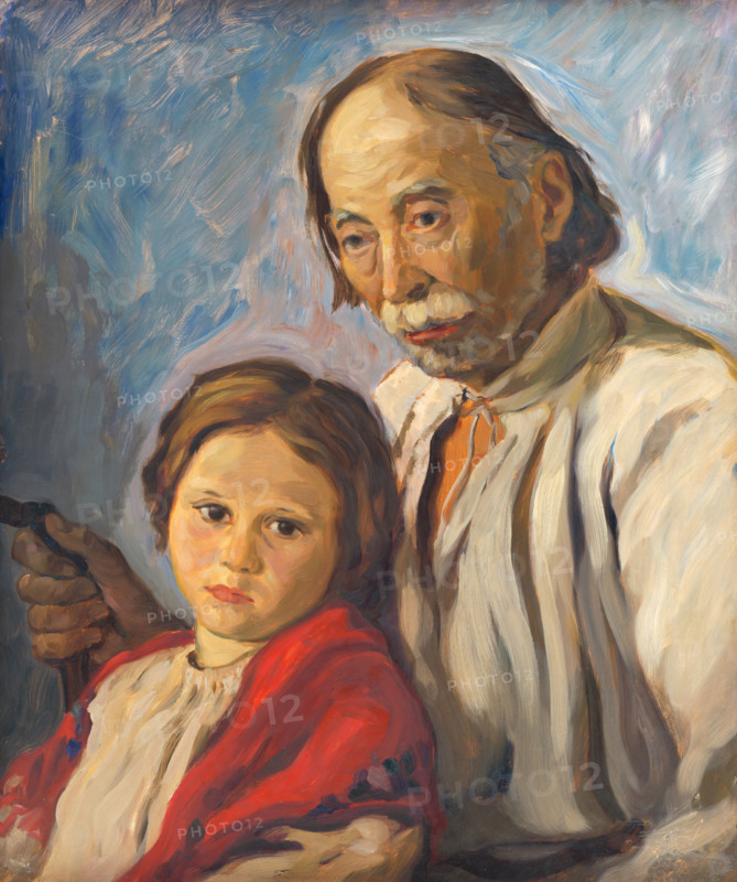 Old Man with a Granddaughter, 1939.