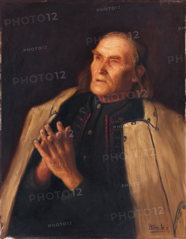Peasant praying, c1928.