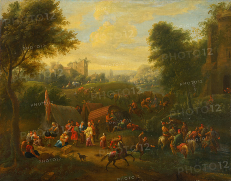 Landscape with Figural Staffage, 1730-1760.