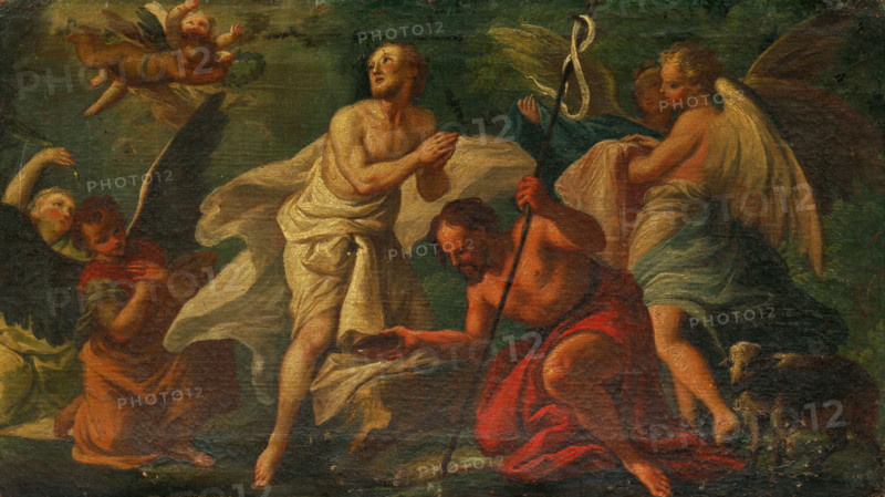 The Baptism of Christ in the Jordan River, 1770-1790.