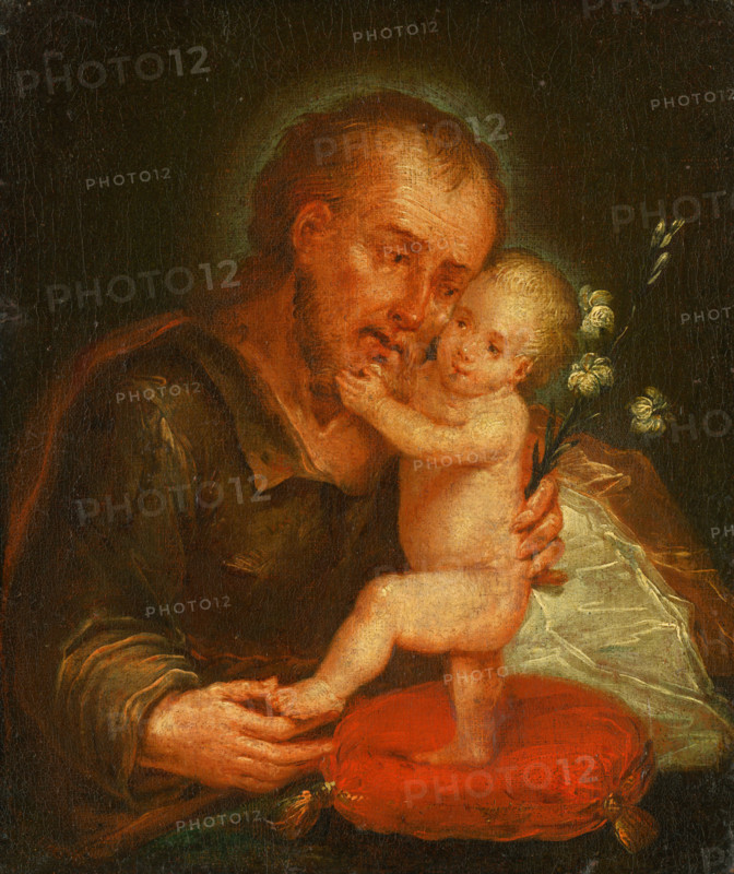 Saint Joseph with Baby Jesus, 1770-1780.
