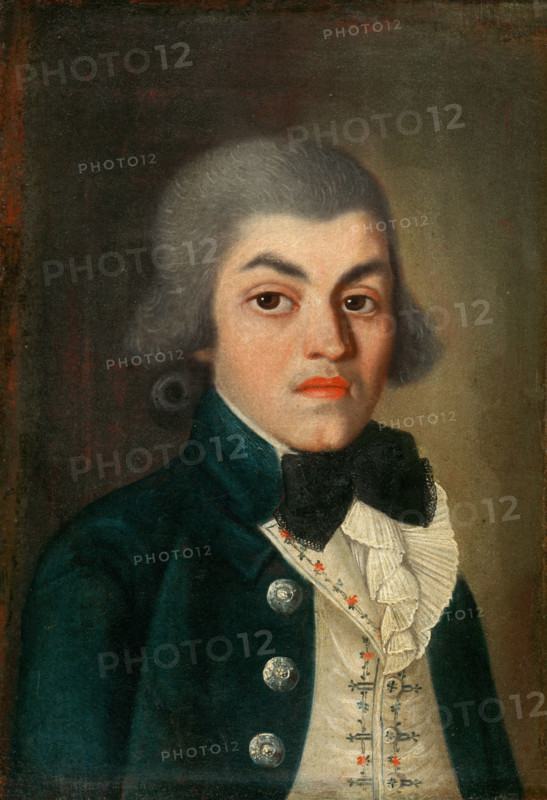 Portrait of Gentleman with Pleated Jabot, around 1790.