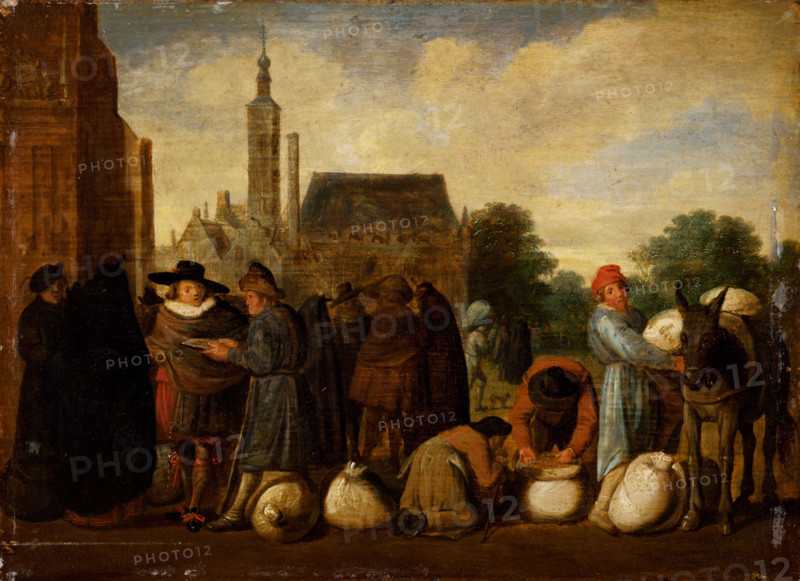 At the Market, 1650-1660.