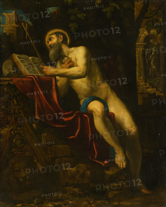 Saint Jerome, around 1600.