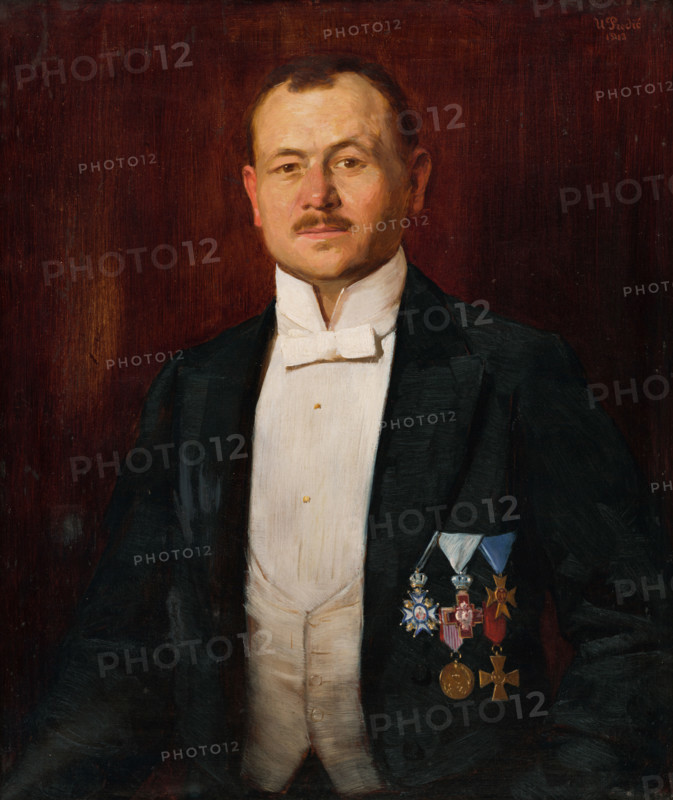 Portrait of sculptor Ján Koniar, 1913.