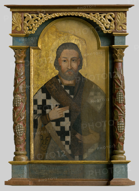 St. Nicholas, (icon), 1760-1770.