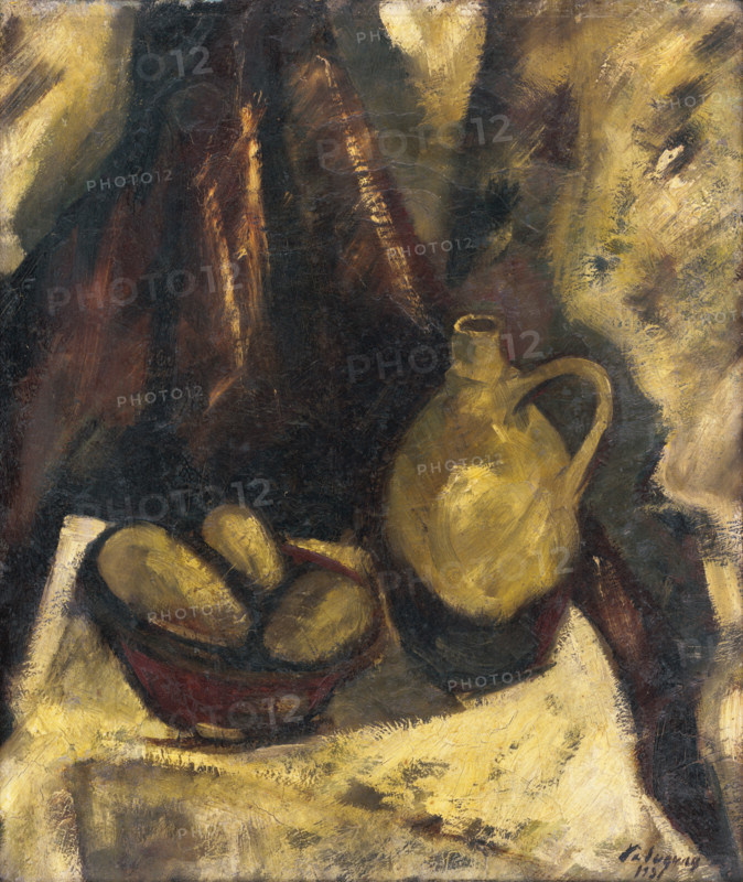 Still Life with Potatoes and a Jug, 1931.