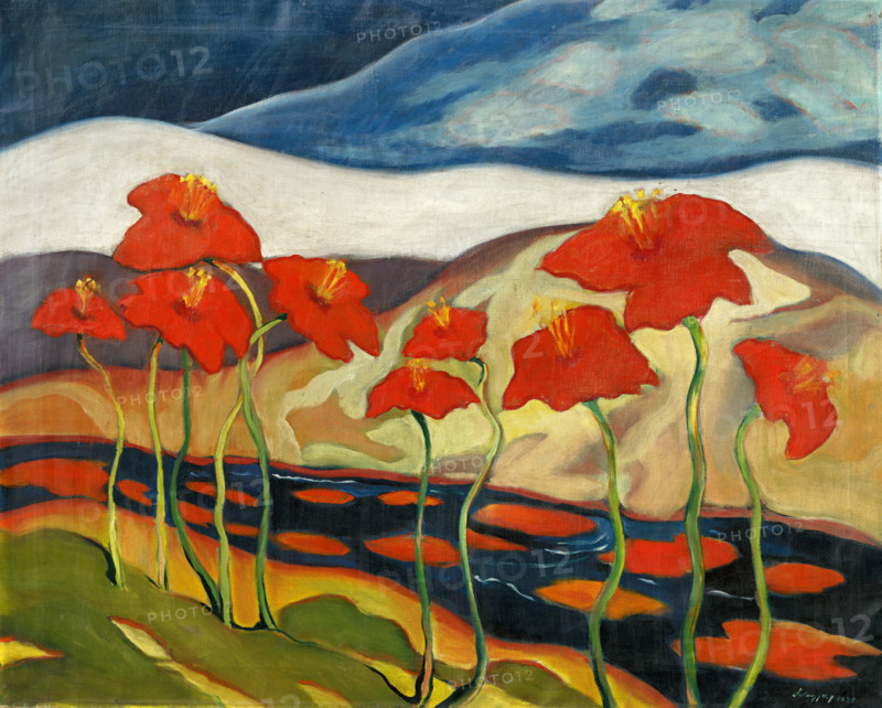 Landscape with flowers (Nirvana), 1930.