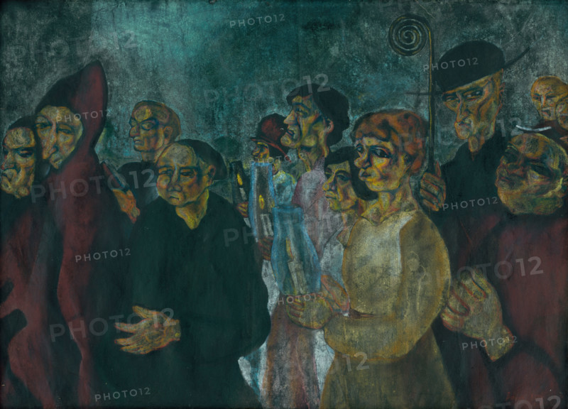 Procession of virgins, 1927.