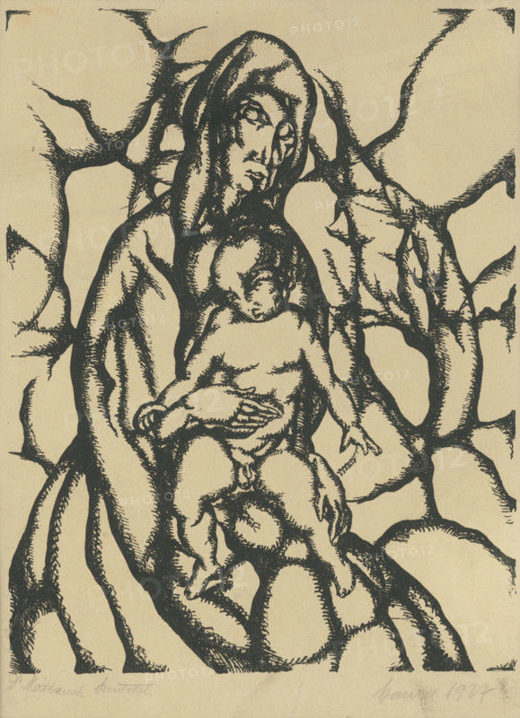 Mother with child, 1927.