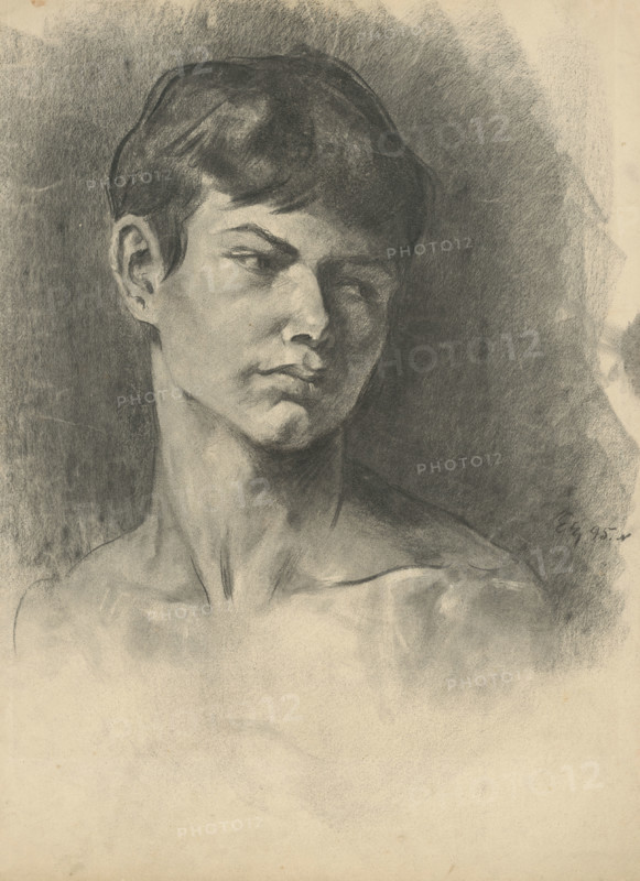 Boy's head, 1895.
