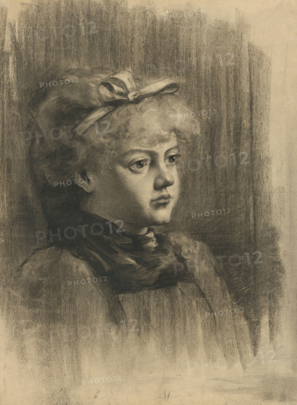 Portrait of a girl, 1894-1899.