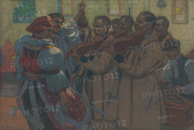 Samko Dudik with his Band, 1927.