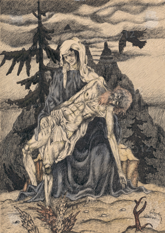 Pieta, 1923.