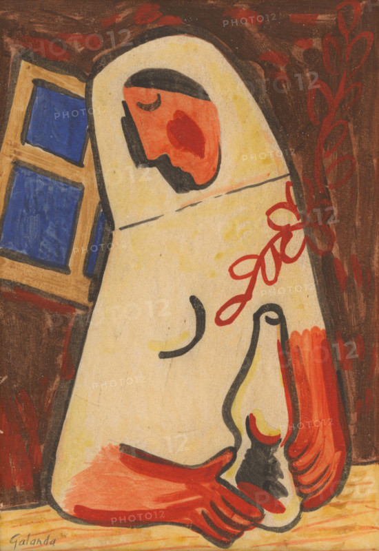 Seated Woman, around 1938.