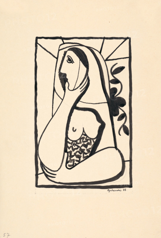 In the window, 1938.