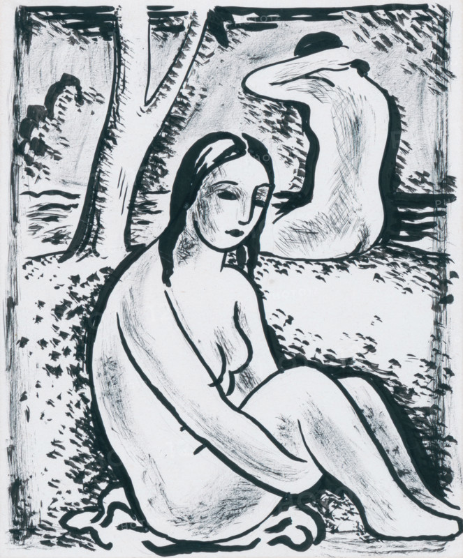 Rest, around 1930-1932.