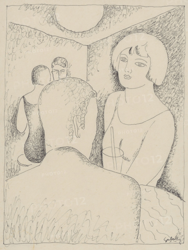 In the Café, around 1927.