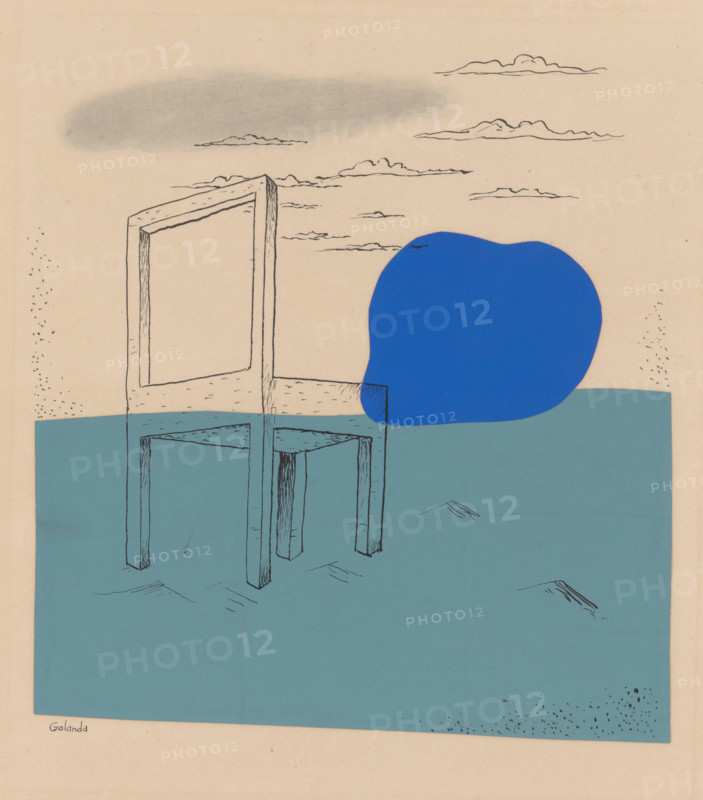 Landscape with a chair, 1929-1930.