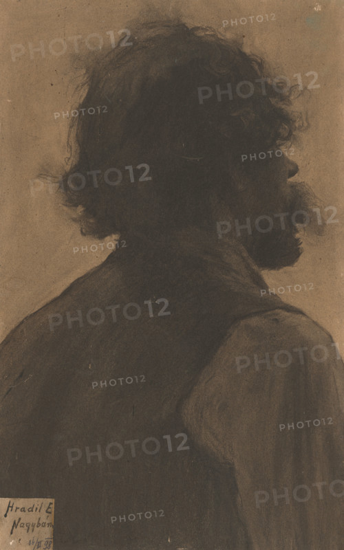 Study of a Gypsy's Head, 1898.