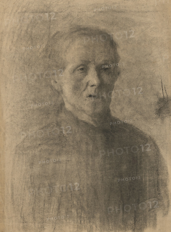 Study of an Old Woman's Head, 1898-1902.