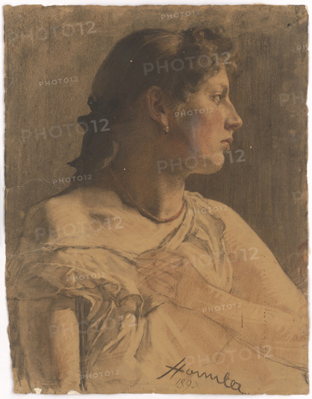Portrait of a woman, 1893.