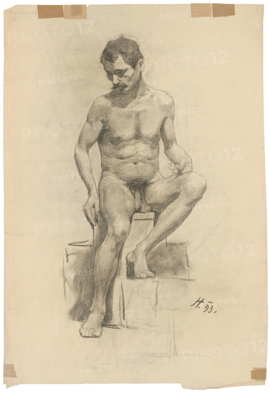 Nude, 1893.