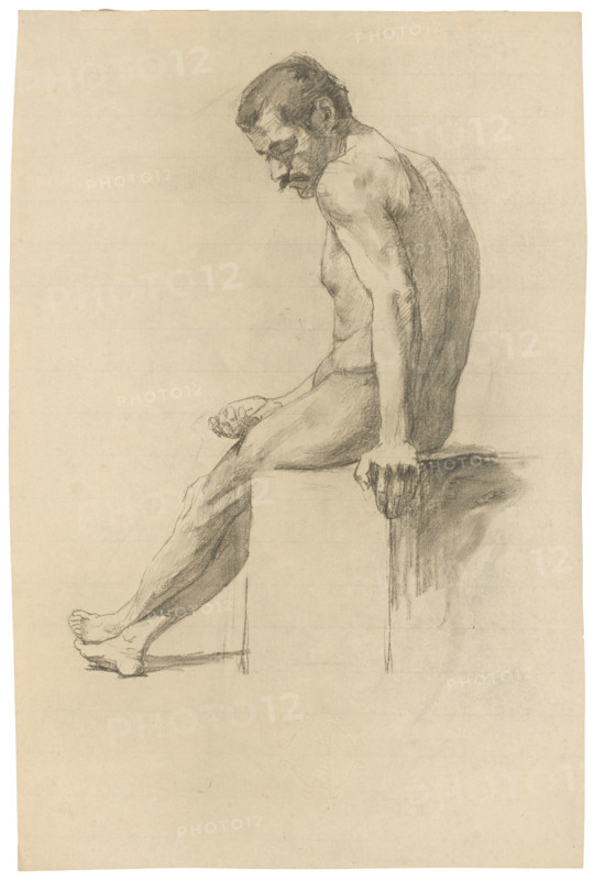 Seated Model I., 1893.