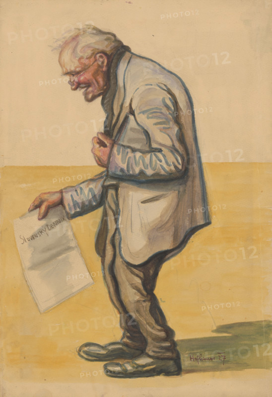 Bratislava newsboy, 1927.