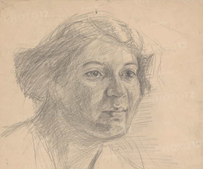 Portrait study, 1905-1915.